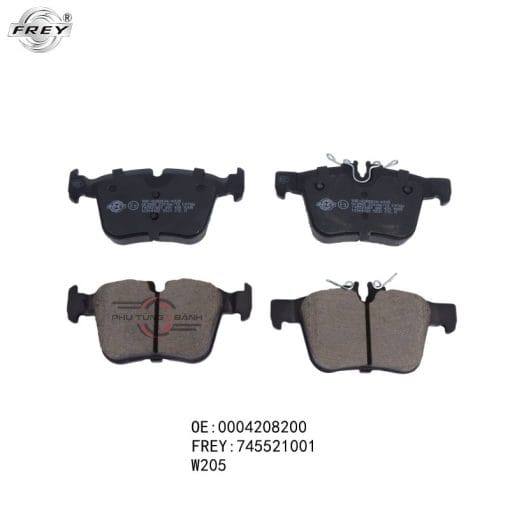 Má phanh sau Frey A0004208200 Mercedes C200, C250, C300, GLC200, GLC250, GLC300 - Ảnh 2