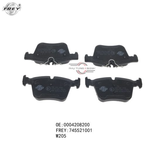 Má phanh sau Frey A0004208200 Mercedes C200, C250, C300, GLC200, GLC250, GLC300 - Ảnh 4