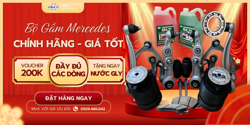 Frey Việt Nam - phụ tùng ô tô chuẩn chất lượng, chuẩn phụ tùng 38 Ưu đãi phụ tùng Frey, bộ gầm các dòng Mercedes