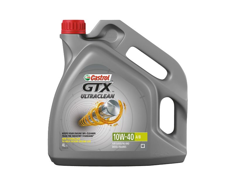 Nhớt 10W40 phù hợp với xe gì? So sánh nhớt 10W40 và 10W30 5 Nhớt Castrol GTX Ultraclean 10W40