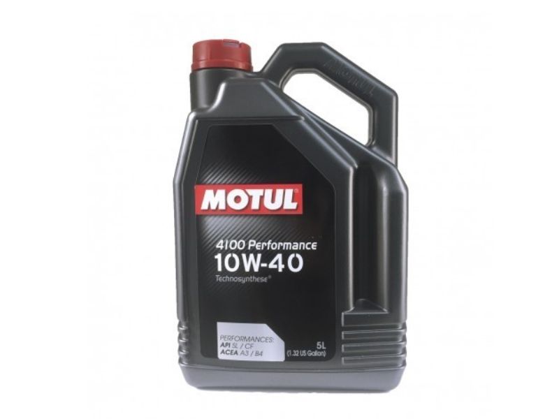 Nhớt 10W40 phù hợp với xe gì? So sánh nhớt 10W40 và 10W30 9 Nhớt Motul 4100 Performance 10W40