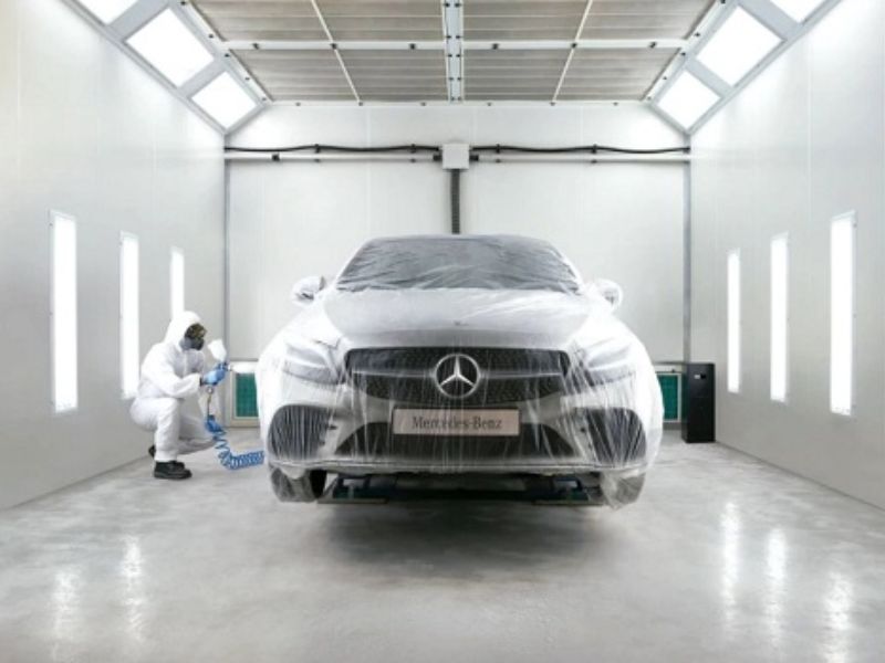 Sơn lại xe ô tô bị xước bao nhiêu tiền? Cập nhật bảng giá 2025 2 Chi phí sơn lại xe Sedan dao động từ 12 - 19 triệu