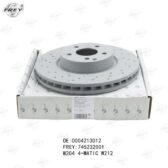 Đĩa phanh trước Frey A0004213012 Mercedes C200, C250, C300, C350 (2007-2013)