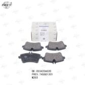 Má phanh trước Frey A0034206020 Mercedes C180, C200, C230, C240, C250, C320, C350