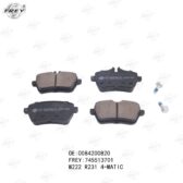Má phanh sau Frey A0084200820 Mercedes S400, S450, S500 (2013-2020)