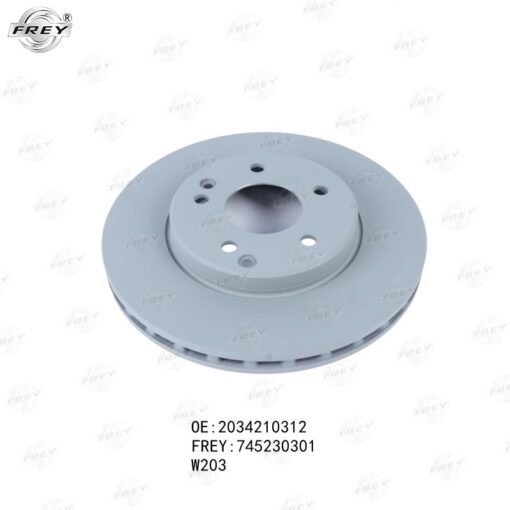 Đĩa phanh trước Frey A2034210312 Mercedes C180, C200, C240, C280 (2000-2007); E240
