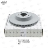 Đĩa phanh trước trái + phải Frey A2114210912 Mercedes E200, E240, E280, E350, E500 (2003-2009)