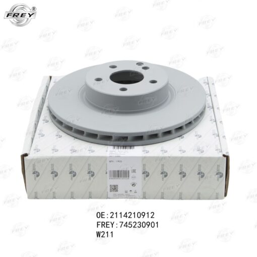Đĩa phanh trước trái + phải Frey A2114210912 Mercedes E200, E240, E280, E350, E500 (2003-2009)