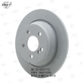 Đĩa phanh sau Frey A2214231112 Mercedes S300/S350/S500/S600/S63 AMG (2005-2013)