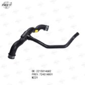 Ống nước bên dưới két nước Frey A2215014682 Mercedes S300, S350, S500, S600, S63 AMG (2005-2013)