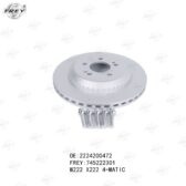 Đĩa phanh sau Frey A2224200472 Mercedes S400/ S450/ S500 (2013-2020)
