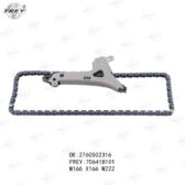 Xích cam trái liền máng Frey A2760502316 Mercedes ML, GL, S (2012-2020)