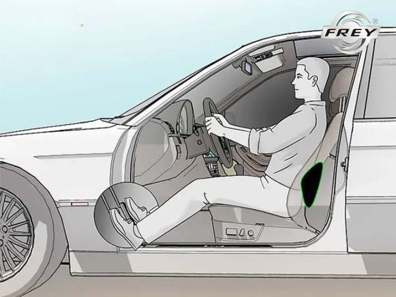 Hướng dẫn cách chỉnh ghế lái ô tô, tư thế ngồi không đau lưng 5 Cách chỉnh đệm đỡ thắt lưng