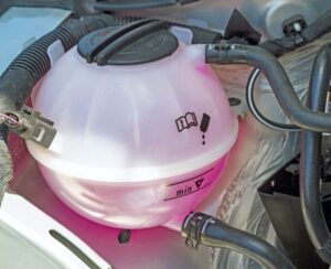 Hao nước làm mát bình phụ