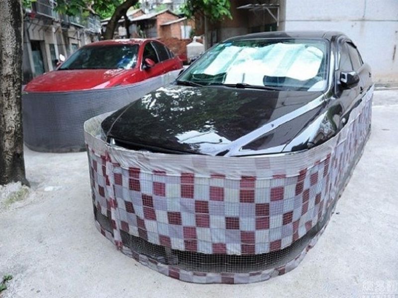 12 mẹo chống chuột xe ô tô hiệu quả nhanh chóng mà đơn giản 8 Sử dụng lưới chắn/ quây dưới gầm xe hoặc khoang máy