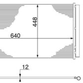 Dàn nóng Frey A0995000454 Mercedes C, E, GLC