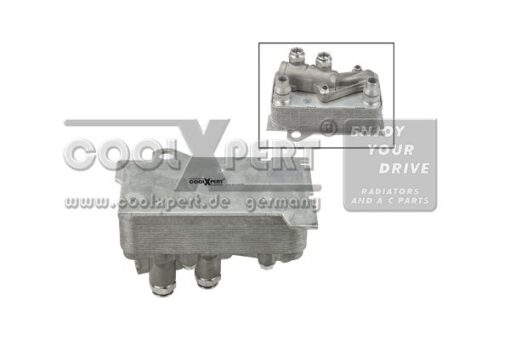Két làm mát dầu số Frey A0995001900 Mercedes C, E, S, GLC