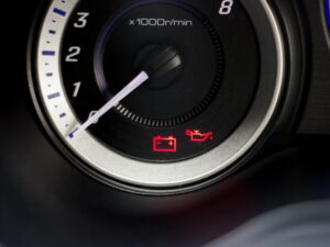 Đèn báo áp suất dầu ở mức thấp