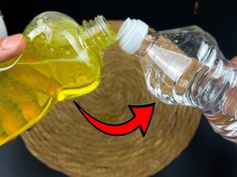 4 cách pha nước rửa kính ô tô hiệu quả rõ rệt tại nhà 2 Pha nước rửa kính bằng nước rửa chén