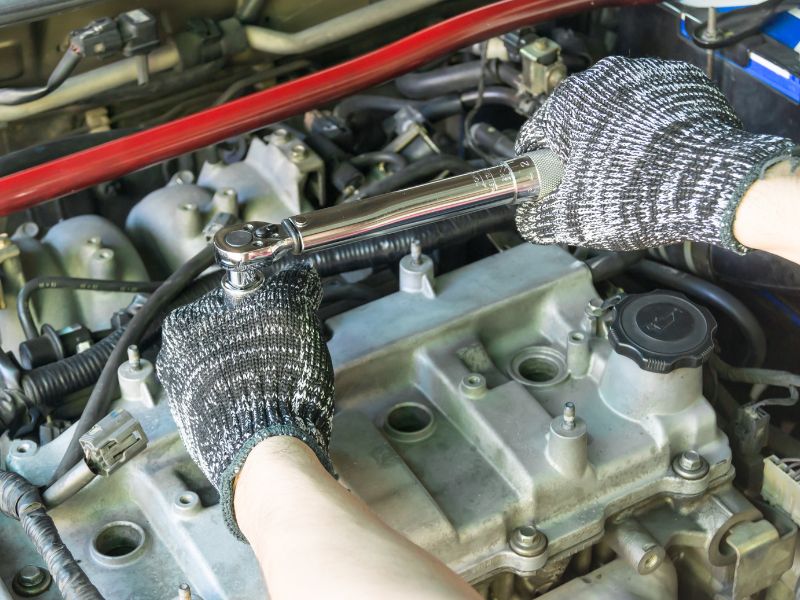 Cần siết lực là dụng cụ không thể thiếu để đảm bảo độ chính xác khi sửa chữa