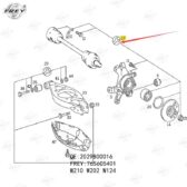 Bi moay ơ sau A2029800016 Mercedes C