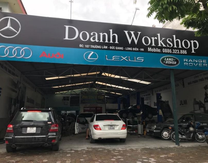 7 địa điểm bảo dưỡng Mercedes chuyên nghiệp, uy tín tại Hà Nội 5 Garage Doanh Workshop