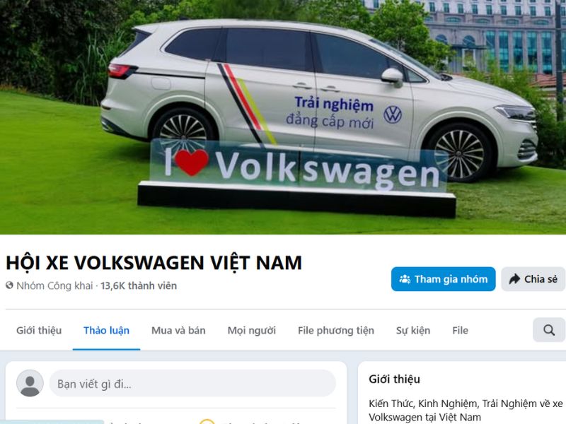 Chi phí bảo dưỡng Volkswagen mới nhất 2025 và cách tiết kiệm 3 Tham gia các hội xe Volkswagen trên Facebook để biết thêm kinh nghiệm