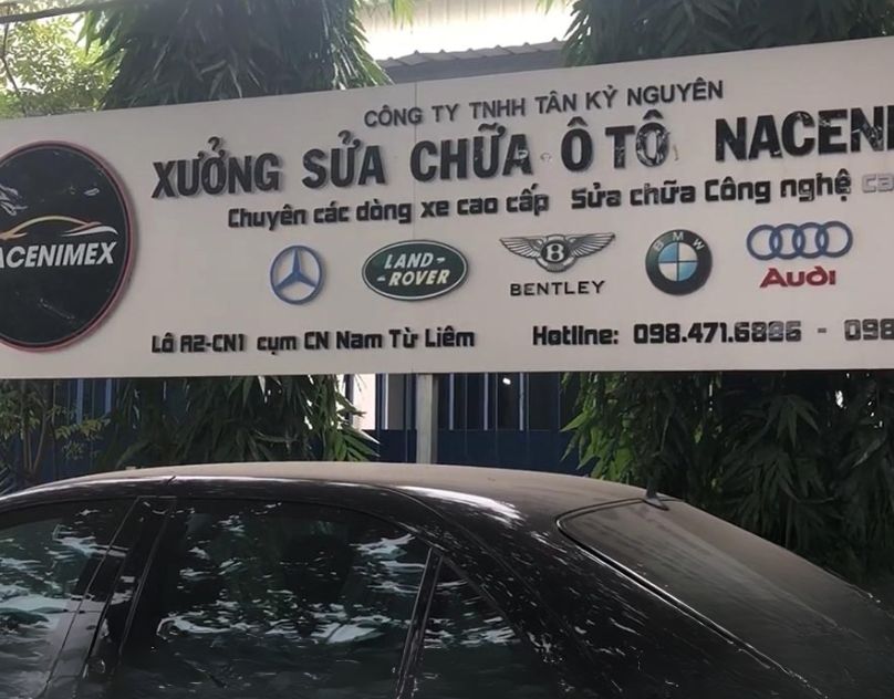 7 địa điểm bảo dưỡng Mercedes chuyên nghiệp, uy tín tại Hà Nội 4 Xưởng sửa Ô Tô Nacenimex