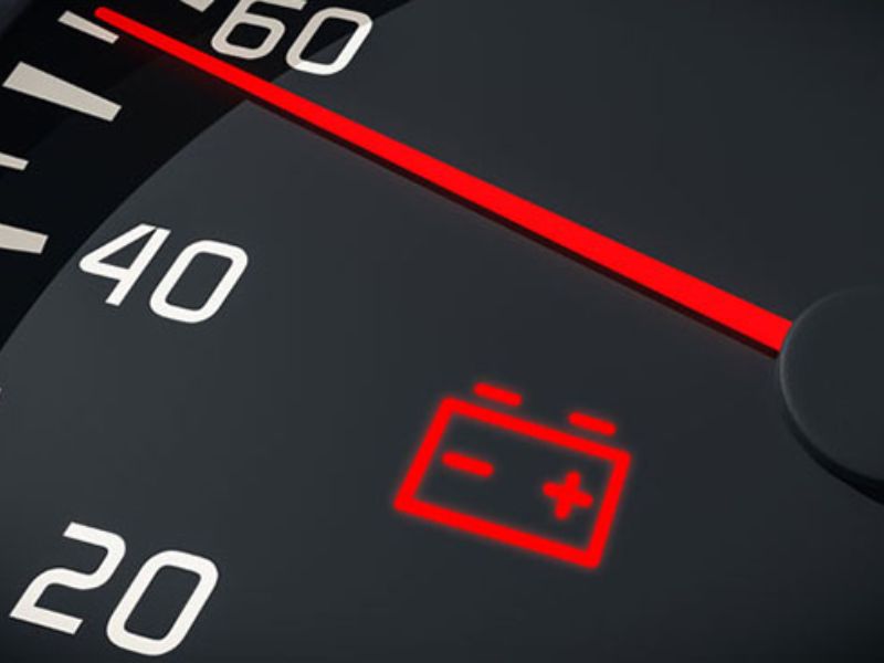 Máy phát ô tô bị hỏng: 11 dấu hiệu, nguyên nhân và cách xử lý 1 Đèn báo sạc sáng khi xe đang chạy