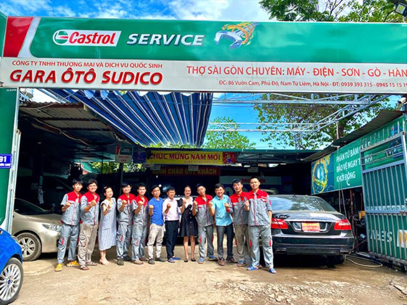 Gara Sudico – Gara lâu năm, dịch vụ sửa chữa toàn diện