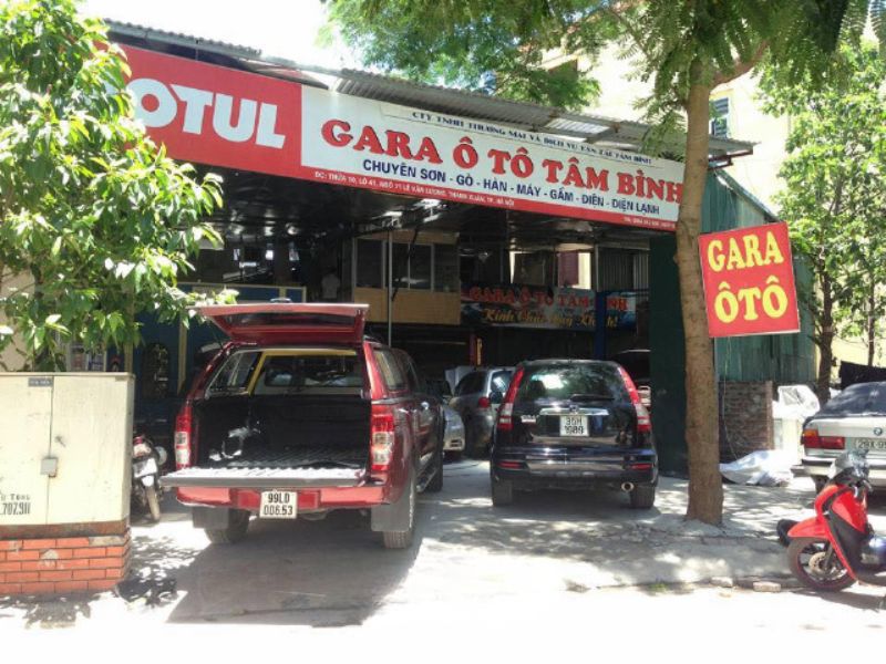 Gara Tâm Bình – Bảo dưỡng, sửa chữa xe cao cấp khu vực trung tâm