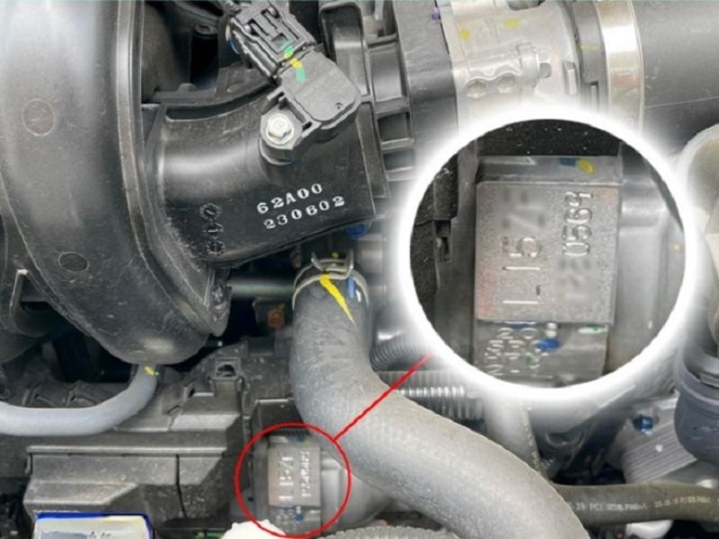 Cách xác định vị trí số khung số máy xe ô tô chính xác, dễ hiểu 1 Vị trí của số khung trên xe ô tô