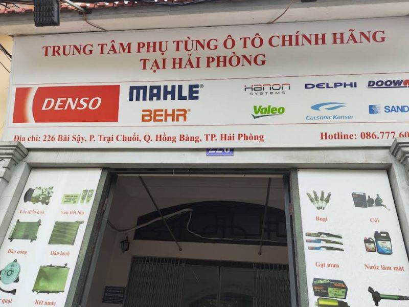 Cửa hàng phụ tùng ô tô Denso