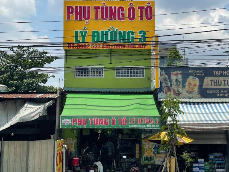 Cửa hàng phụ tùng Lý Đường 3