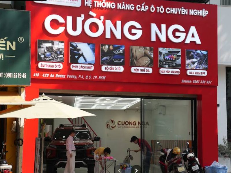 Cửa hàng phụ tùng ô tô An Dương Vương - Cường Nga