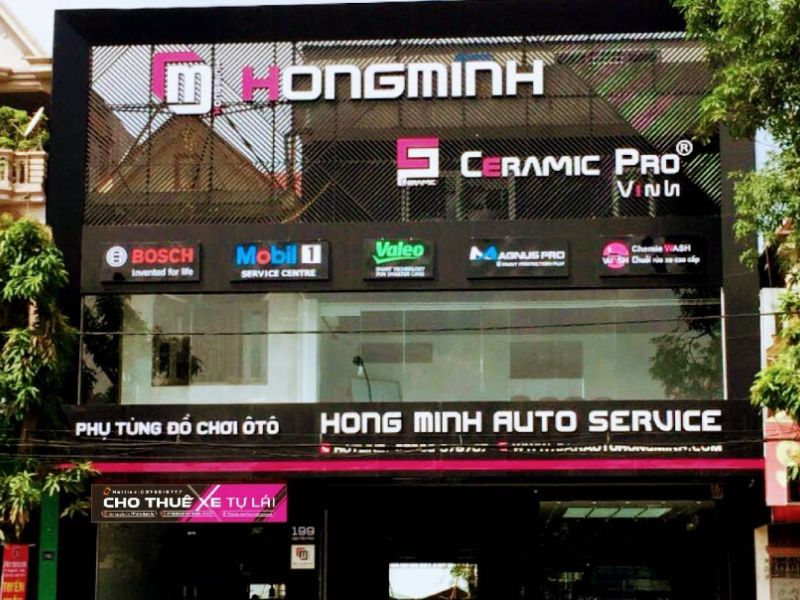 Cửa hàng phụ tùng ô tô Hồng Minh