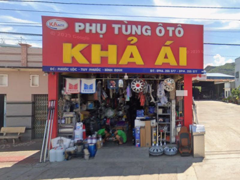 Cửa hàng phụ tùng ô tô Khả Ái