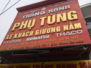 Cửa hàng phụ tùng ô tô Nghệ An - Thắng Hạnh