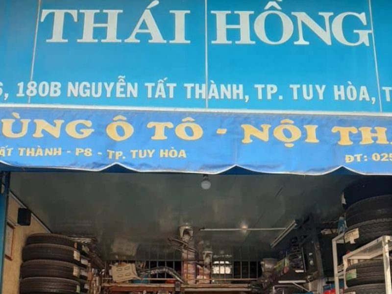 Cửa hàng phụ tùng ô tô Phú Yên - Thái Hồng