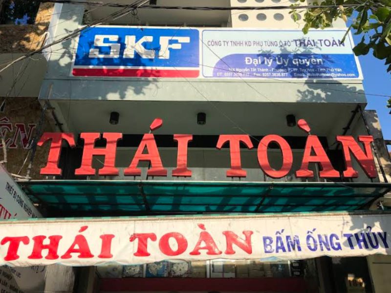 Cửa hàng phụ tùng ô tô Thái Toàn tại Phú Yên