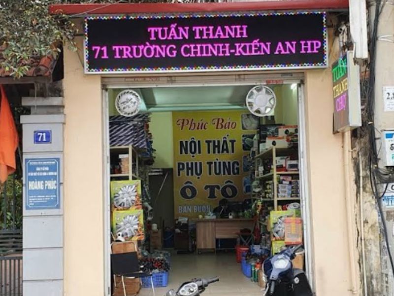 Cửa hàng phụ tùng ô tô Thành Hải
