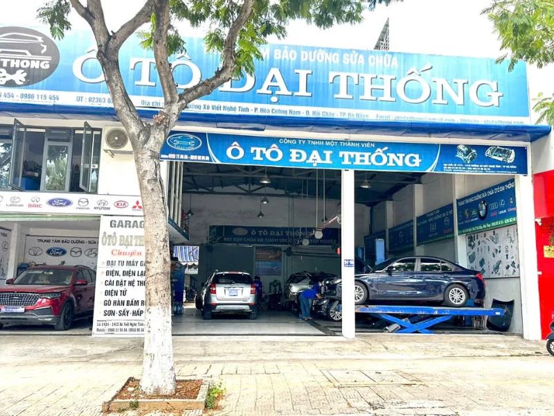 Top 7+ gara sửa chữa ô tô ngập nước tại Đà Nẵng uy tín nhất 4 Gara ô tô Đại Thống tại Hải Châu Đà Nẵng