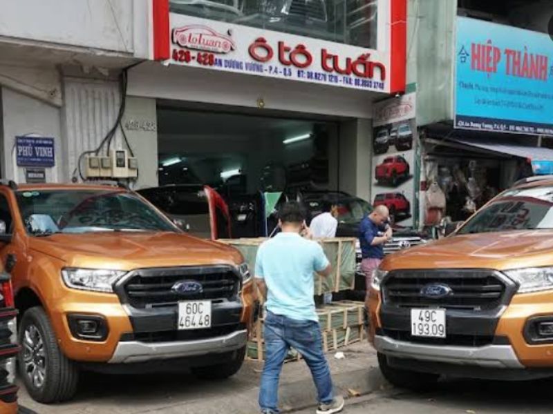 Gara ô tô Tuấn tại quận 5