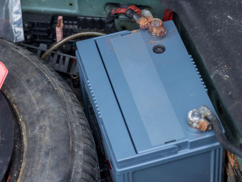 7 Dấu hiệu nước vào động cơ ô tô, hậu quả và cách xử lý triệt để 4 Giắc cắm và dây điện bị oxy hóa