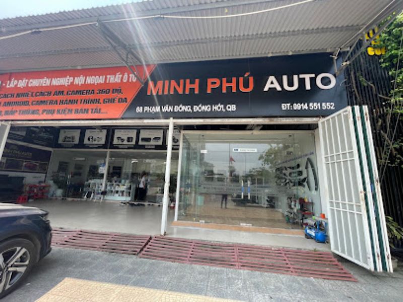 Minh Phú Auto Quảng Bình– Cửa hàng phụ kiện và đồ chơi ô tô công nghệ hiện đại