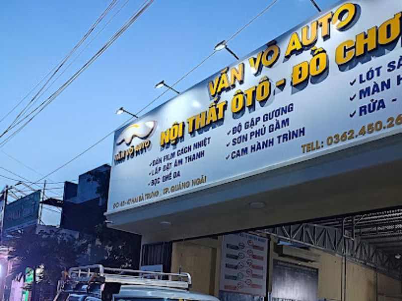 13 địa điểm bán phụ tùng ô tô Quảng Ngãi uy tín, bảo hành rõ ràng 9 Nội thất ô tô Văn Võ
