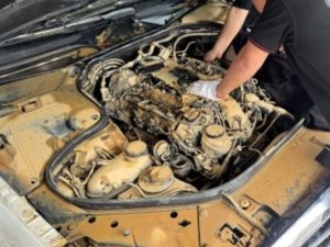 Dấu hiệu nước vào động cơ ô tô