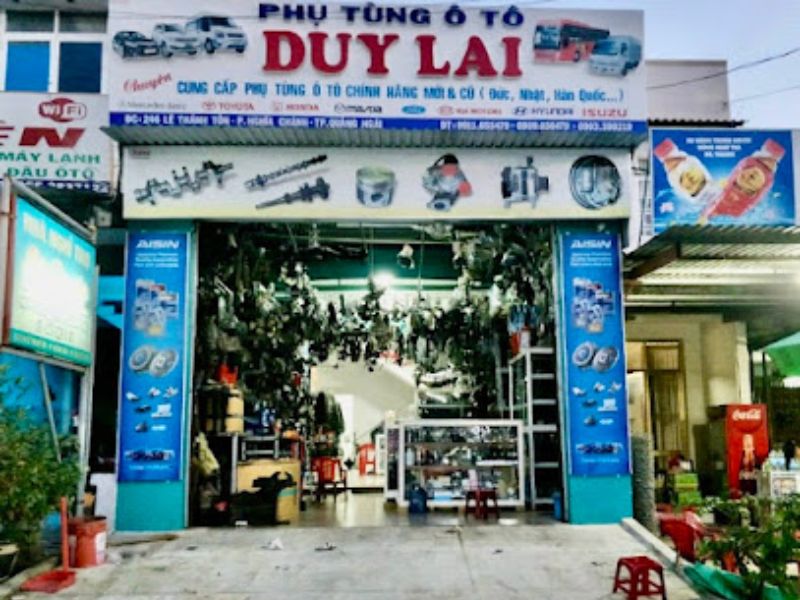 13 địa điểm bán phụ tùng ô tô Quảng Ngãi uy tín, bảo hành rõ ràng 7 Phụ tùng ô tô Duy Lai