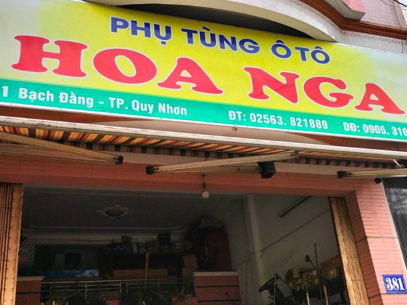 Phụ tùng ô tô Hoa Nga