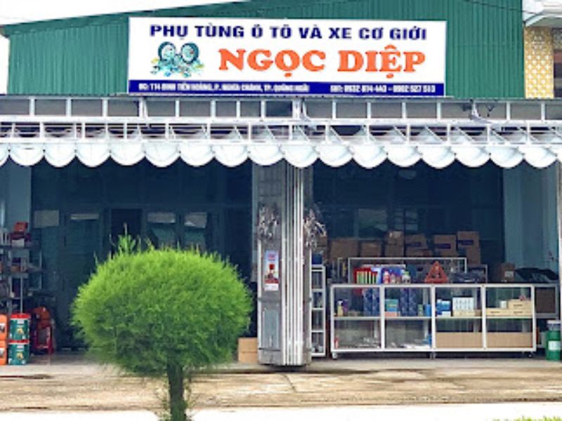 13 địa điểm bán phụ tùng ô tô Quảng Ngãi uy tín, bảo hành rõ ràng 6 Phụ tùng ôtô Ngọc Diệp